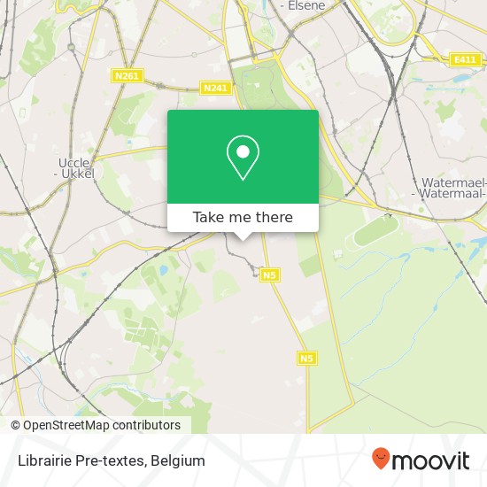 Librairie Pre-textes map