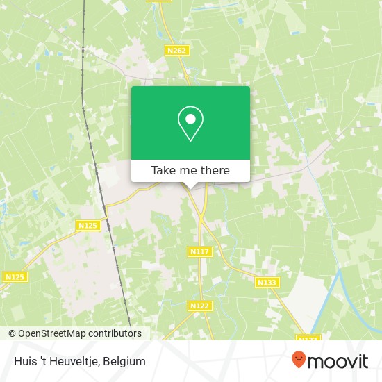 Huis 't Heuveltje map