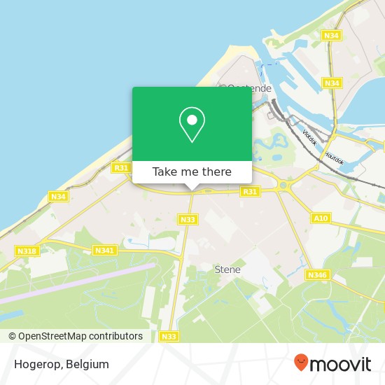 Hogerop map