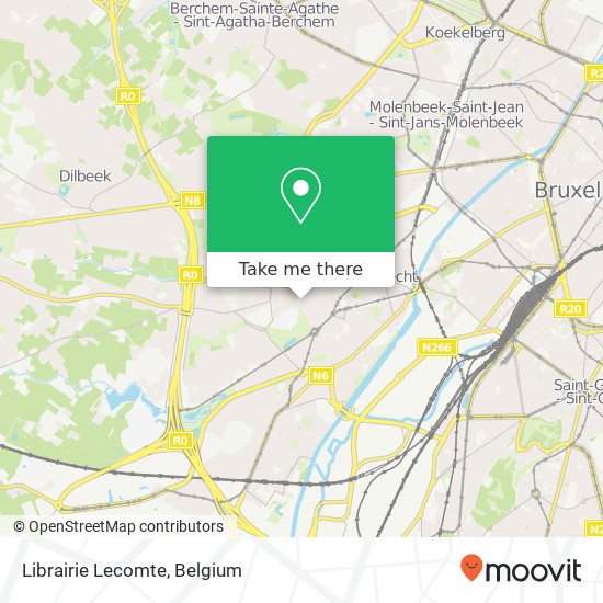 Librairie Lecomte map