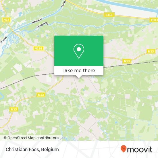 Christiaan Faes map