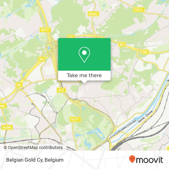 Belgian Gold Cy map