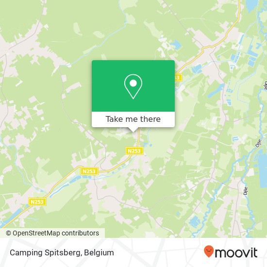 Camping Spitsberg map