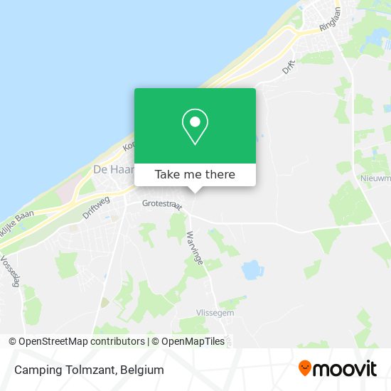 Camping Tolmzant map