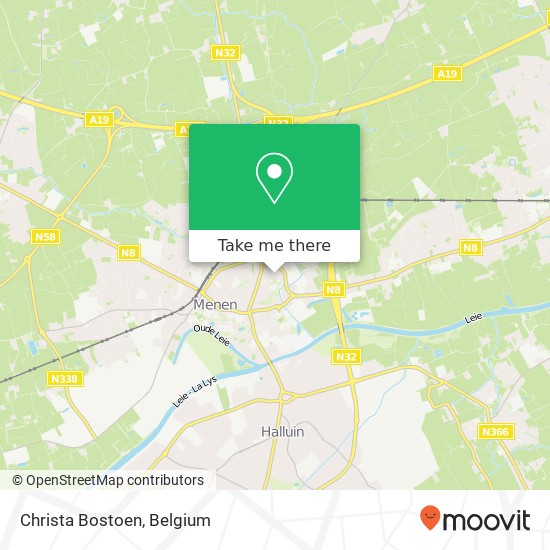 Christa Bostoen map