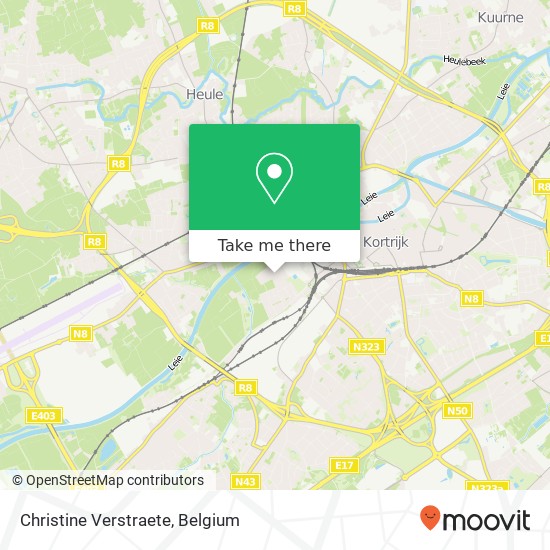 Christine Verstraete map