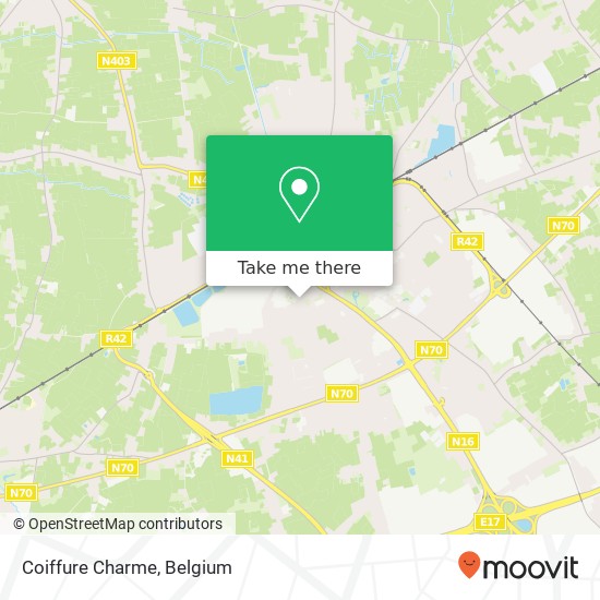 Coiffure Charme map