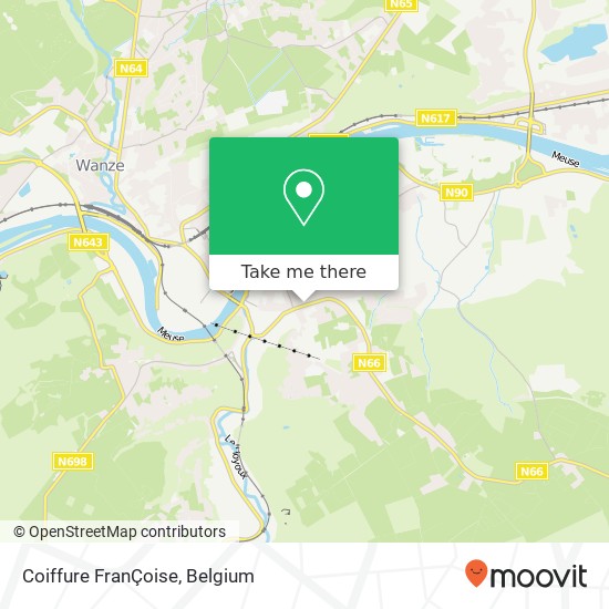 Coiffure FranÇoise map