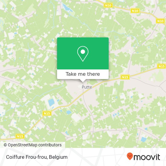 Coiffure Frou-frou map