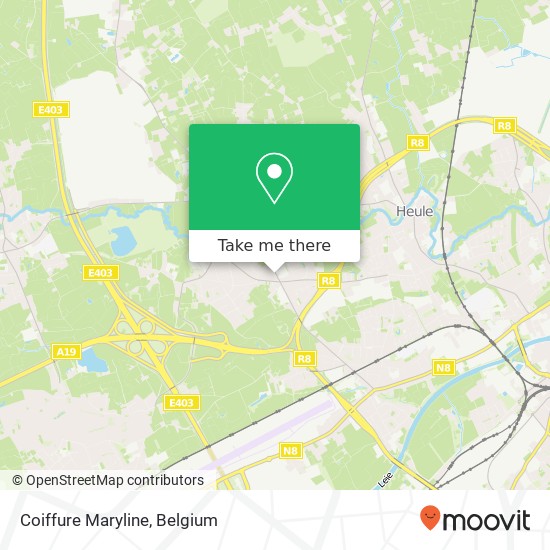 Coiffure Maryline map