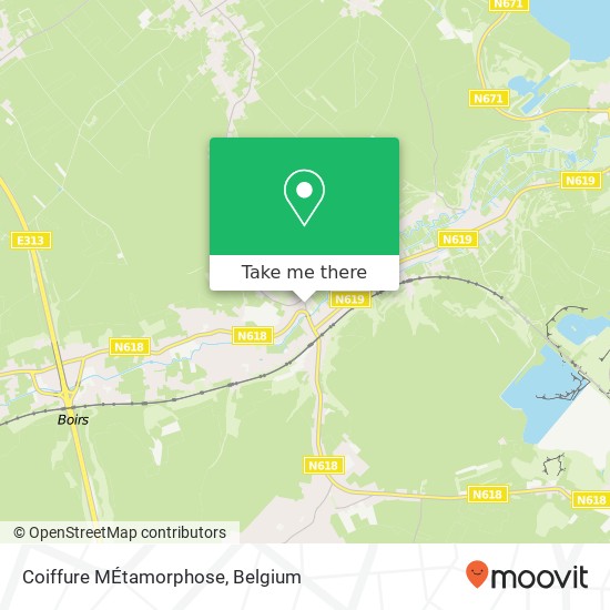 Coiffure MÉtamorphose map