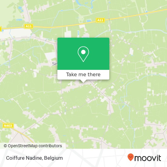 Coiffure Nadine map