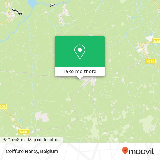 Coiffure Nancy map