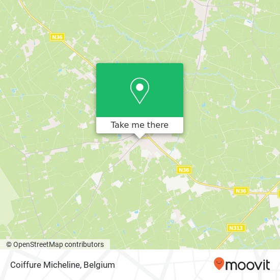 Coiffure Micheline map