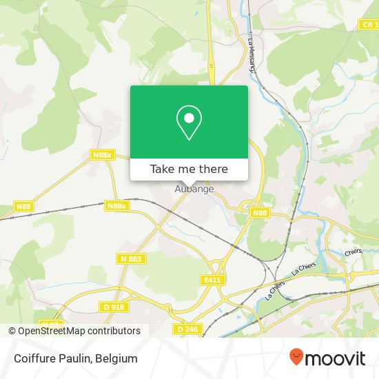 Coiffure Paulin map