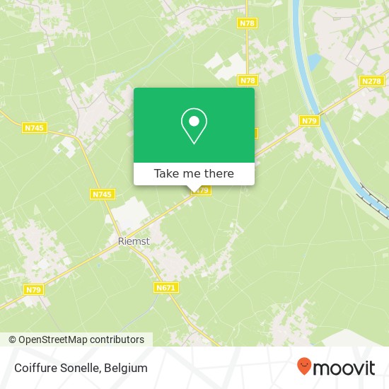Coiffure Sonelle map