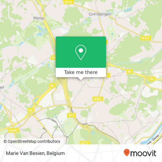 Marie Van Besien map