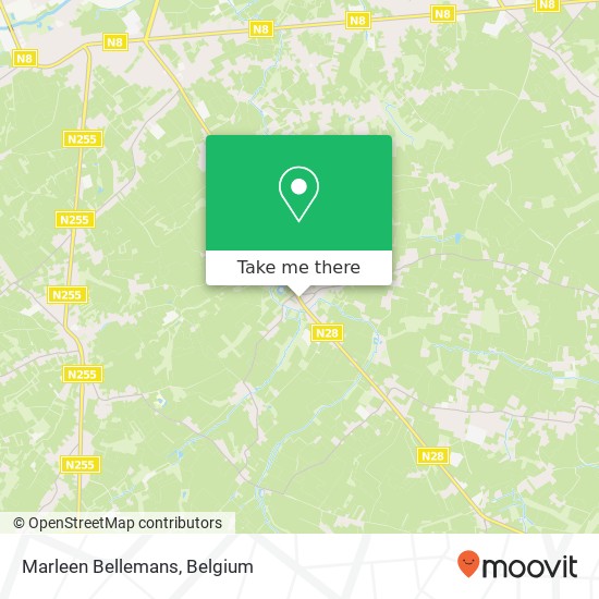 Marleen Bellemans map