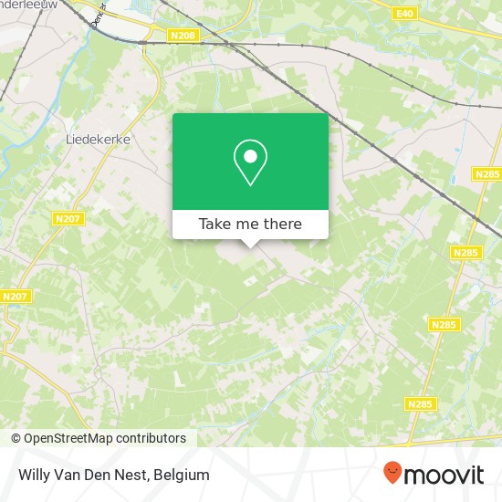 Willy Van Den Nest map