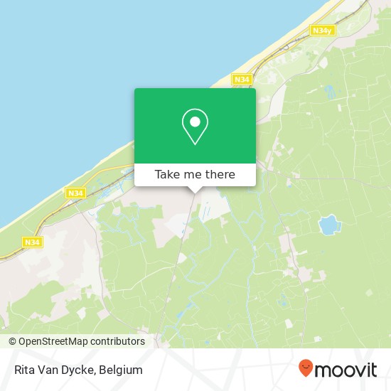 Rita Van Dycke map