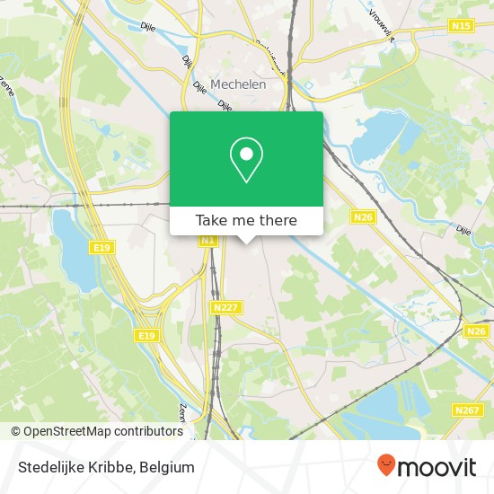 Stedelijke Kribbe plan