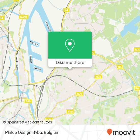 Philco Design Bvba map