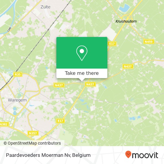 Paardevoeders Moerman Nv plan