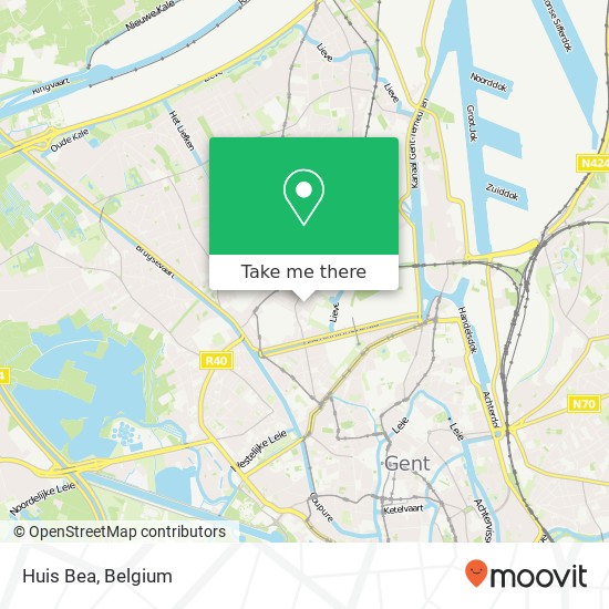 Huis Bea map