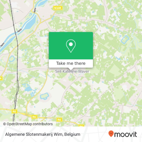 Algemene Slotenmakerij Wim map