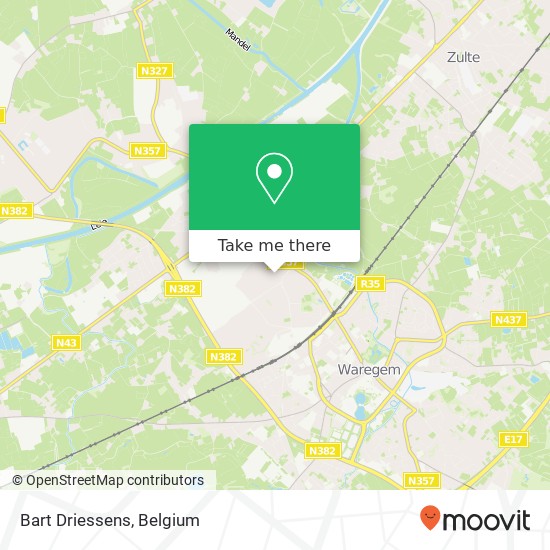 Bart Driessens map