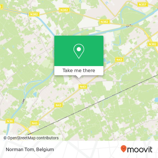 Norman Tom map