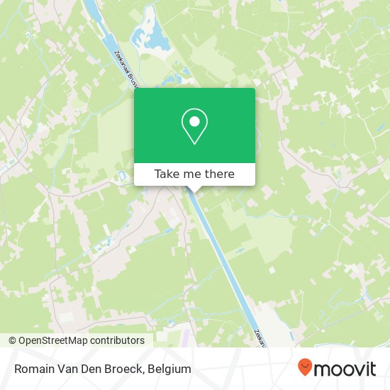 Romain Van Den Broeck map