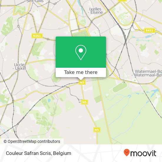 Couleur Safran Scris map