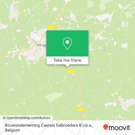 Bouwonderneming Caerels Gebroeders B.v.b.a. map