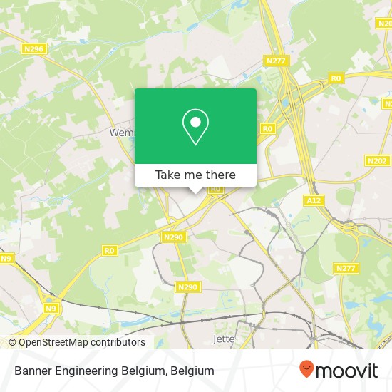 Banner Engineering Belgium plan