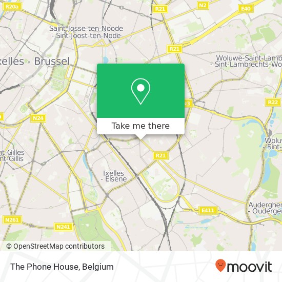 The Phone House map