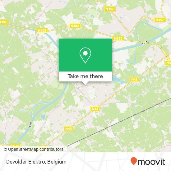 Devolder Elektro map
