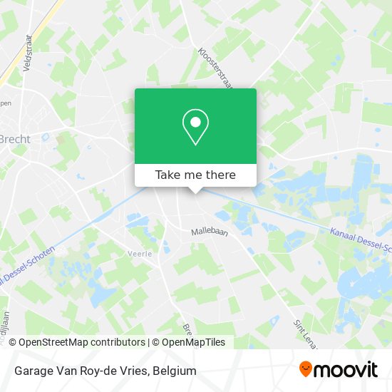 Garage Van Roy-de Vries map