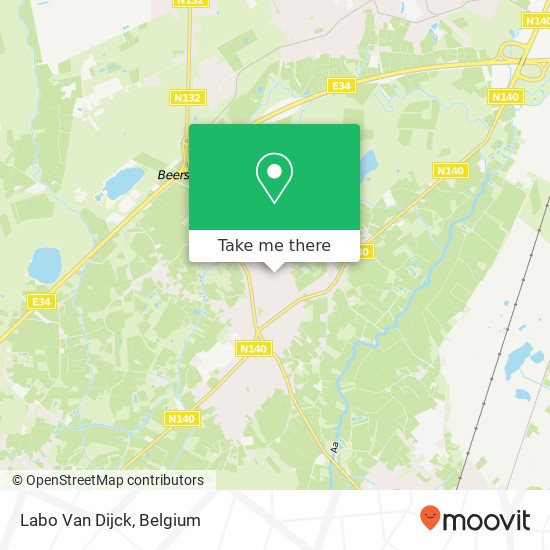 Labo Van Dijck map