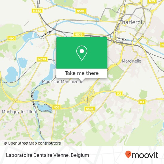 Laboratoire Dentaire Vienne map