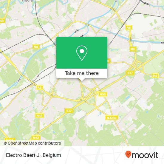 Electro Baert J. map