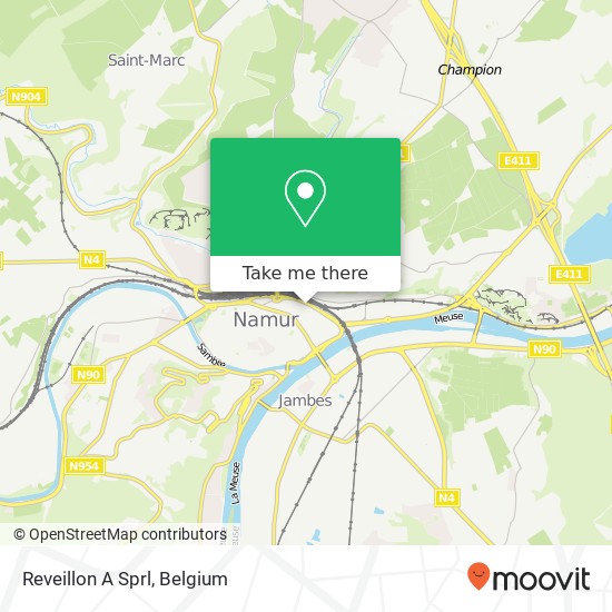 Reveillon A Sprl map