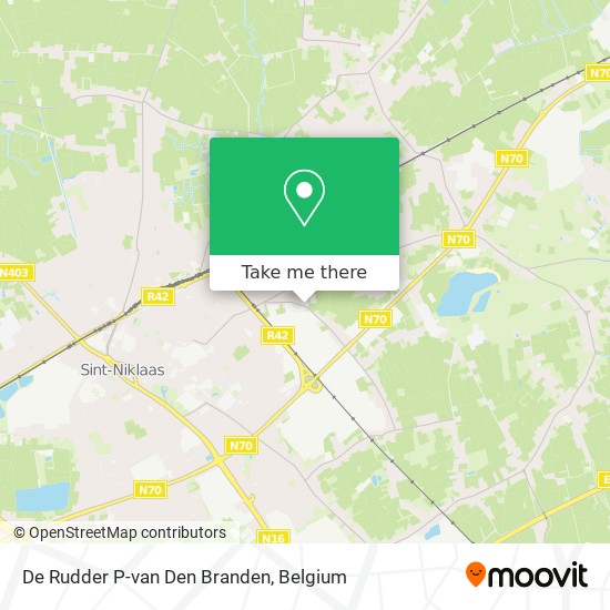 De Rudder P-van Den Branden map