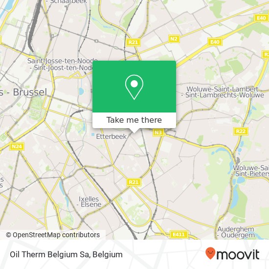 Oil Therm Belgium Sa plan