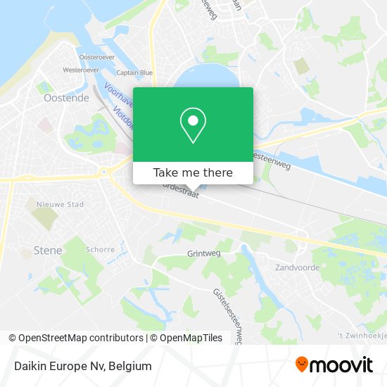 Daikin Europe Nv map
