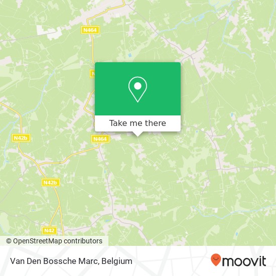 Van Den Bossche Marc map