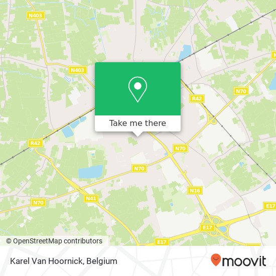 Karel Van Hoornick plan