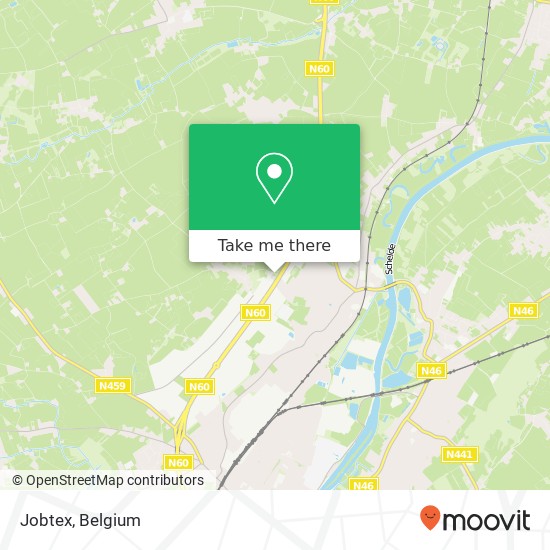 Jobtex map