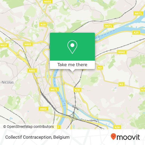 Collectif Contraception map