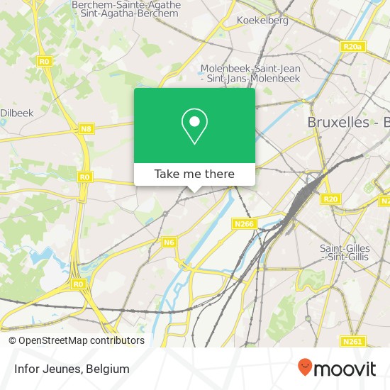 Infor Jeunes map